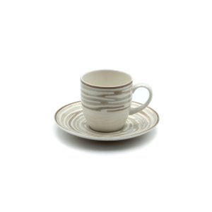 Tazzina e piattino da caffè Sahara
