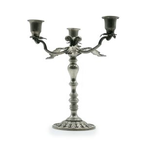 Candelabro peltro
