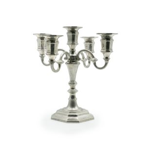 Candelabro alpacca argentata Parigi