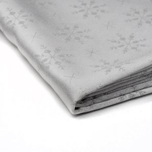 Lurex Argento neve