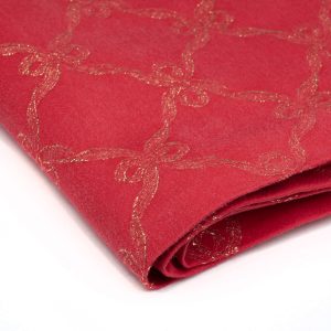Fiandra rosso nodi dorati
