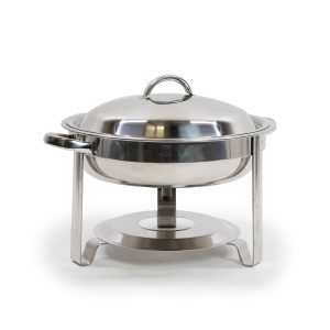Chafing dish inox tondo