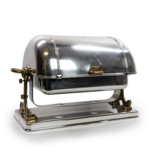 Chafing dish argento rettangolare