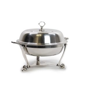 Chafing Dish argento tondo