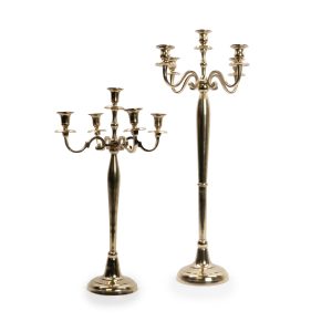 Candelabro Metallo Oro opaco