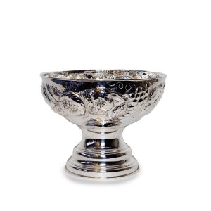 Coppone argento martellato