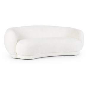 Divano Bouclé bianco