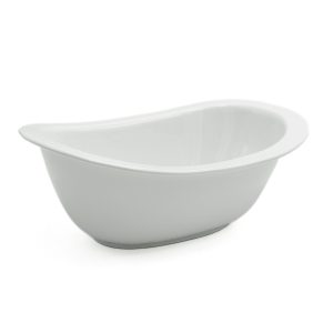 Insalatiera ceramica bianca aura