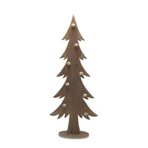 Albero Natale in legno naturale