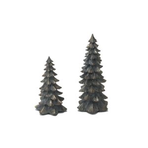 Albero Natale in resina metallo