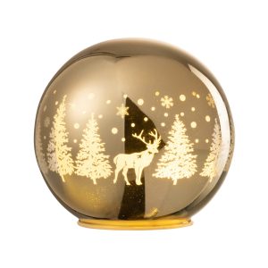 Sfera Natale oro lux