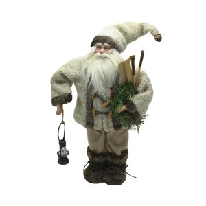Babbo Natale con sci