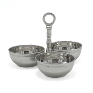 Porta bon bon silver