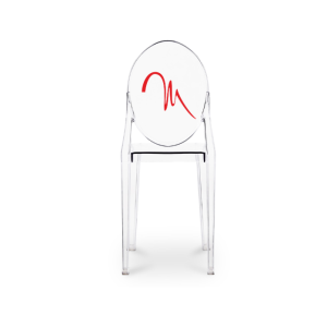 Sedia con schienale personalizzabile
