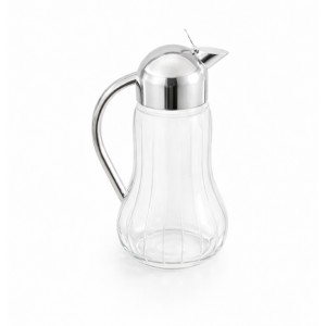 Caraffa vetro e acciaio pinguin