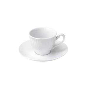 Tazzina e piattino da caffè porcellana tognana
