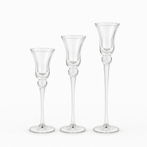 Candelabro monofiamma cristallo
