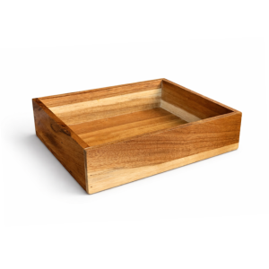 Cassetta in legno acacia